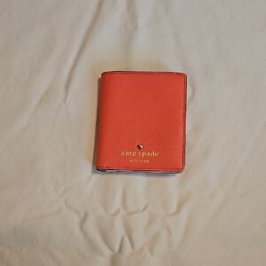 Kate Spade Cherry Lane Small Pink and Cream Wallet